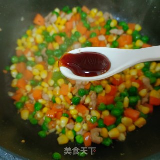 开运年菜～节节高升之竹报平安(素炒杂蔬)的做法步骤：8