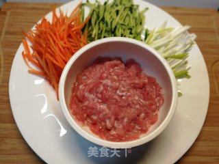 年夜饭.新年菜谱（四）创新版～京酱肉丝的做法步骤：2
