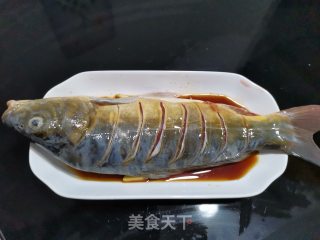 红焖金桂鱼的做法步骤：2