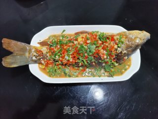 红焖金桂鱼的做法步骤：8