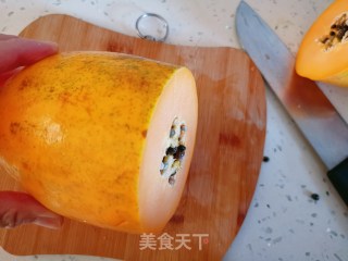 木瓜牛奶冻的做法步骤：5