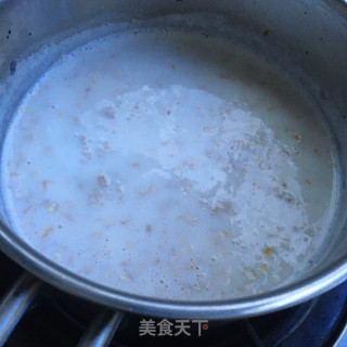 坚果牛奶燕麦粥的做法步骤：5