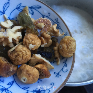 坚果牛奶燕麦粥的做法步骤：6