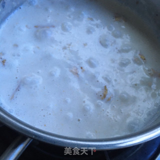坚果牛奶燕麦粥的做法步骤：7