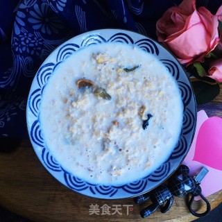 坚果牛奶燕麦粥的做法步骤：8