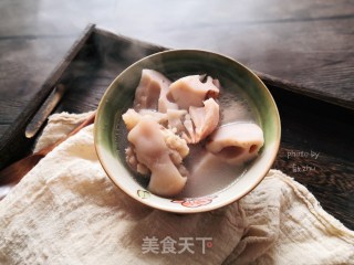 莲藕猪蹄汤的做法步骤：8