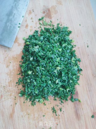 荠菜煎饺的做法步骤：3
