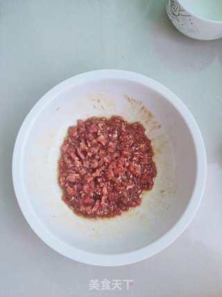 荠菜煎饺的做法步骤：6