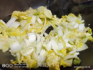 豆瓣白菜的做法步骤：2