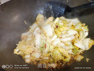 豆瓣白菜的做法步骤：5