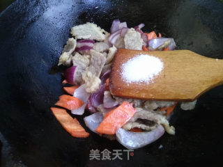 爆炒牛肉的做法步骤：9