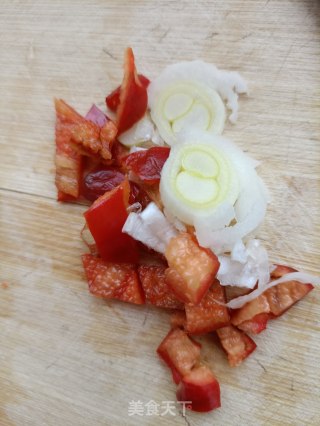 鸡蛋炒外婆菜的做法步骤：7
