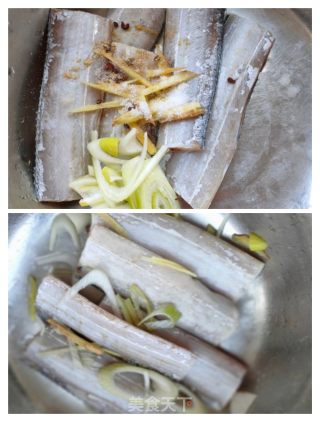 醋香带鱼的做法步骤：1