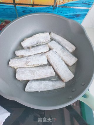 醋香带鱼的做法步骤：7