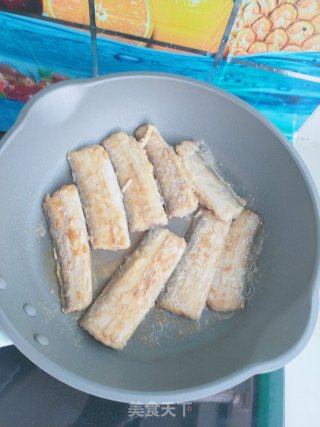 醋香带鱼的做法步骤：8