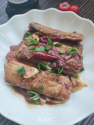 醋香带鱼的做法步骤：13