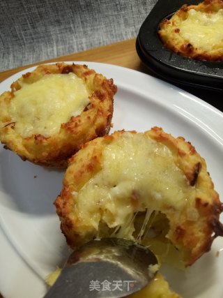 蔓越莓土豆奶酪饼的做法步骤：17