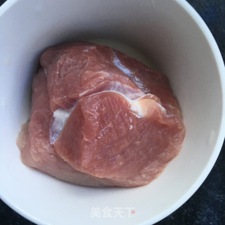 剁椒肉丝炒豆角的做法步骤：1