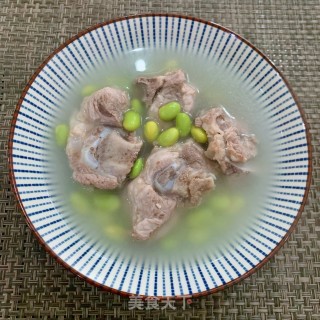 毛豆筒骨汤的做法步骤：9