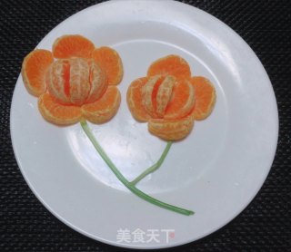 桔子花开的做法步骤：13