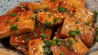 2块钱的糖醋香煎豆腐，给肉都不换的做法步骤：8