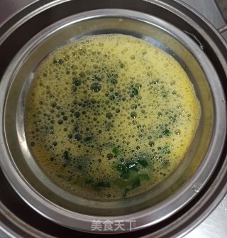 菠菜蒸蛋羹的做法步骤：3