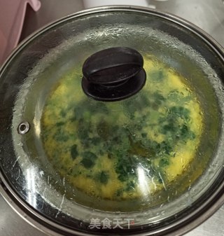 菠菜蒸蛋羹的做法步骤：4