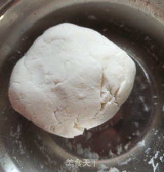 桂花蜜山药豆沙丸子的做法步骤：2
