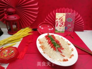 新年菜谱（六）年夜饭上的喜庆鞭炮金针菇的做法步骤：10