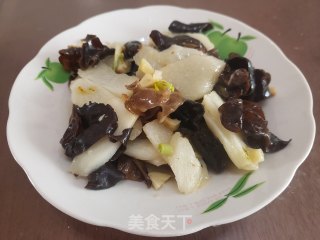 山药炒木耳的做法步骤：6