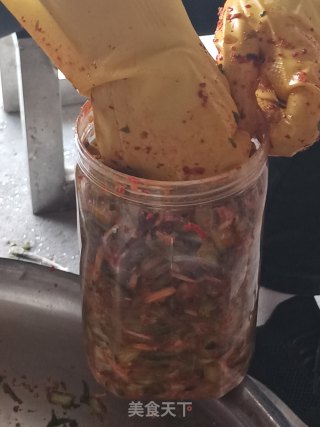 酸辣榨菜的做法步骤：15