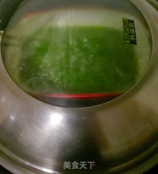 绿色鸡蛋羹的做法步骤：9