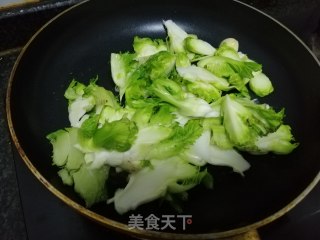 蒜炒儿菜的做法步骤：4
