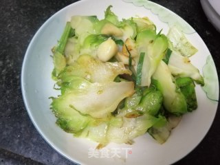 蒜炒儿菜的做法步骤：5