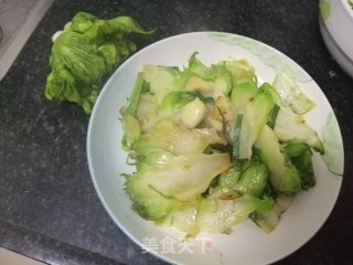 蒜炒儿菜的做法步骤：6