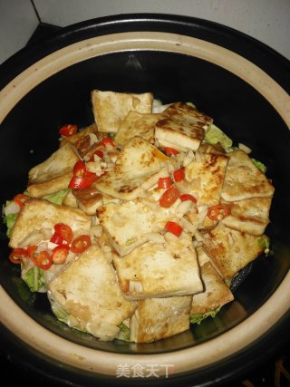 白菜豆腐煲的做法步骤：9