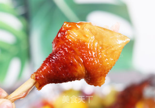 家庭版脆皮烤鸡，做法简单易懂的做法步骤：17