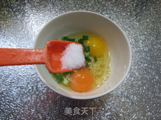 鸡蛋燕麦片手抓饼的做法步骤：3