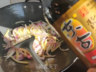 土豆炒洋葱的做法步骤：9