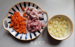 炒三丁的做法步骤：3