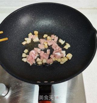 炒三丁的做法步骤：6