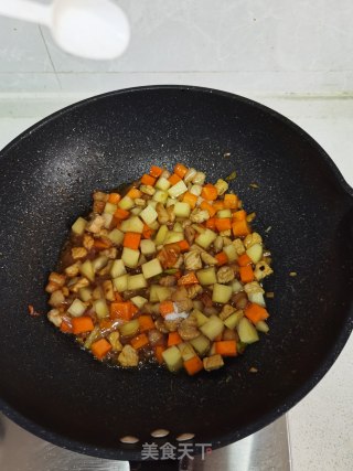 炒三丁的做法步骤：11