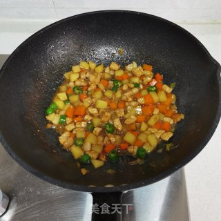 炒三丁的做法步骤：14