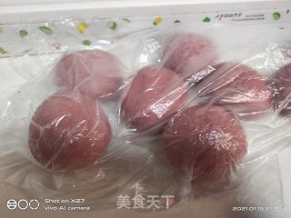 火红豆沙面包的做法步骤：11