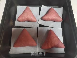 火红豆沙面包的做法步骤：13