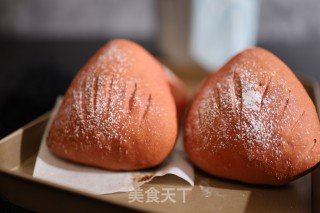 火红豆沙面包的做法步骤：18