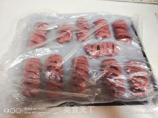 红红火火豆沙面包的做法步骤：17