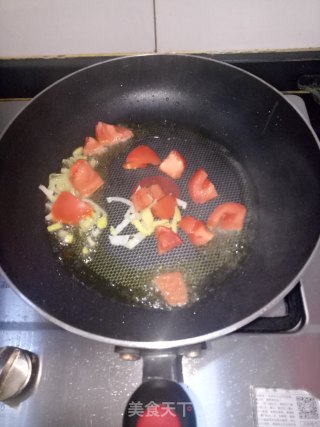 番茄土豆炖豆腐的做法步骤：2