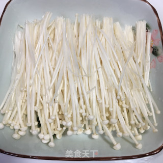 蒜蓉蚝油金针菇的做法步骤：2