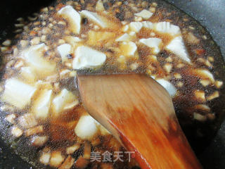 香菇猪肉豆腐羹的做法步骤：9
